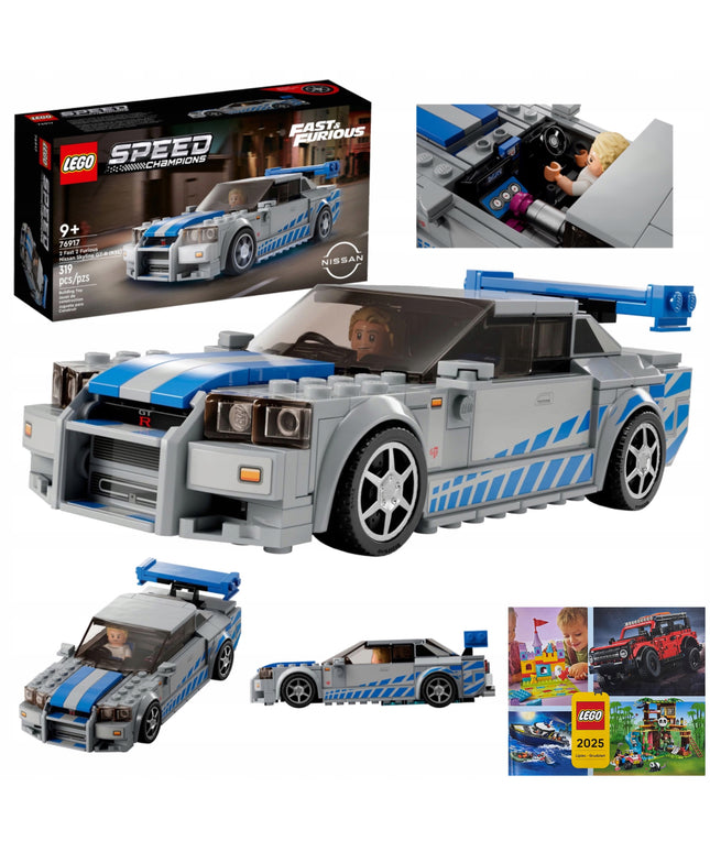 LEGO Speed Champions 76917 Nissan Skyline GT-R iš filmo Greiti ir įsiutę