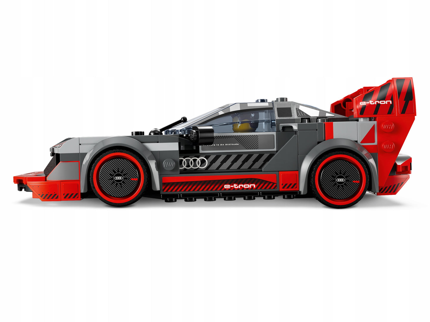 LEGO Speed Champions 76921 Lenktyninis Audi S1 E-tron Quattro automobilis