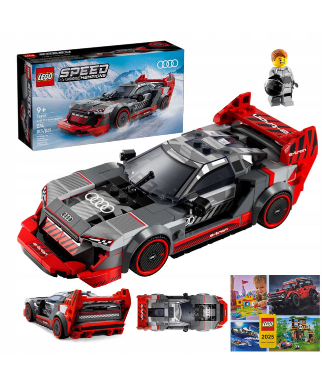 LEGO Speed Champions 76921 Lenktyninis Audi S1 E-tron Quattro automobilis