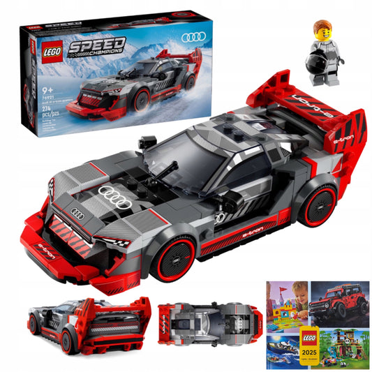 LEGO Speed Champions 76921 Lenktyninis Audi S1 E-tron Quattro automobilis