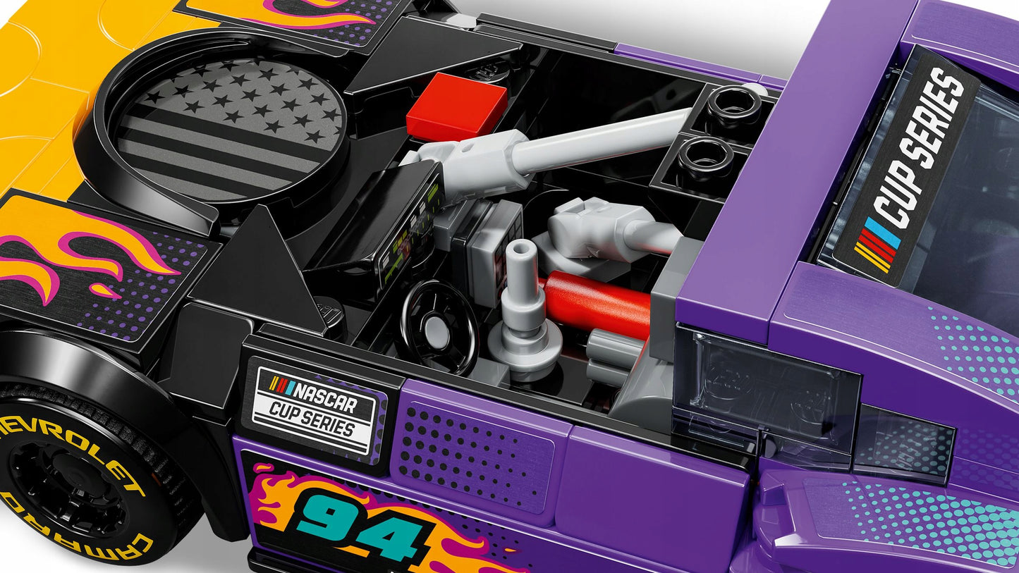 LEGO Speed Champions 76935 NASCAR Chevrolet Camaro ZL1 Lenktyninis automobilis