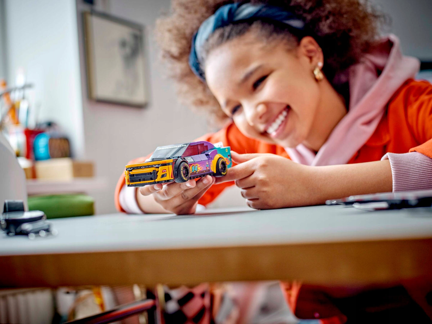 LEGO Speed Champions 76935 NASCAR Chevrolet Camaro ZL1 Lenktyninis automobilis