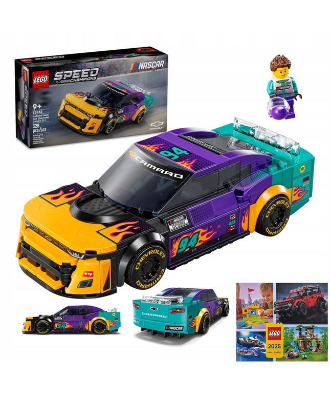 LEGO Speed Champions 76935 NASCAR Chevrolet Camaro ZL1 Lenktyninis automobilis