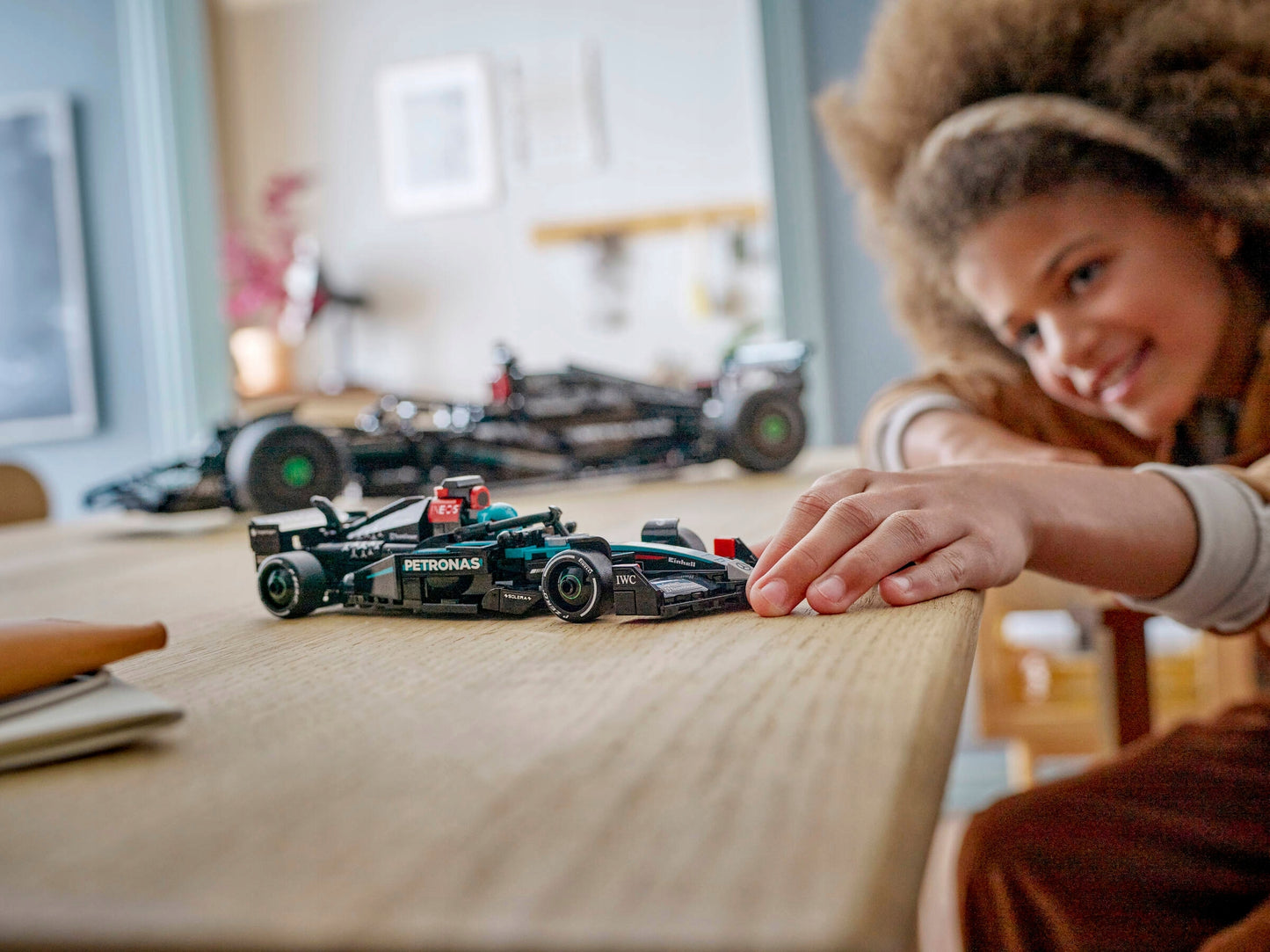 LEGO Speed Champions 77244 Mercedes-AMG W15 F1 bolidas Formulė 1 lenktyninis automobilis