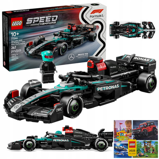 LEGO Speed Champions 77244 Mercedes-AMG W15 F1 bolidas Formulė 1 lenktyninis automobilis