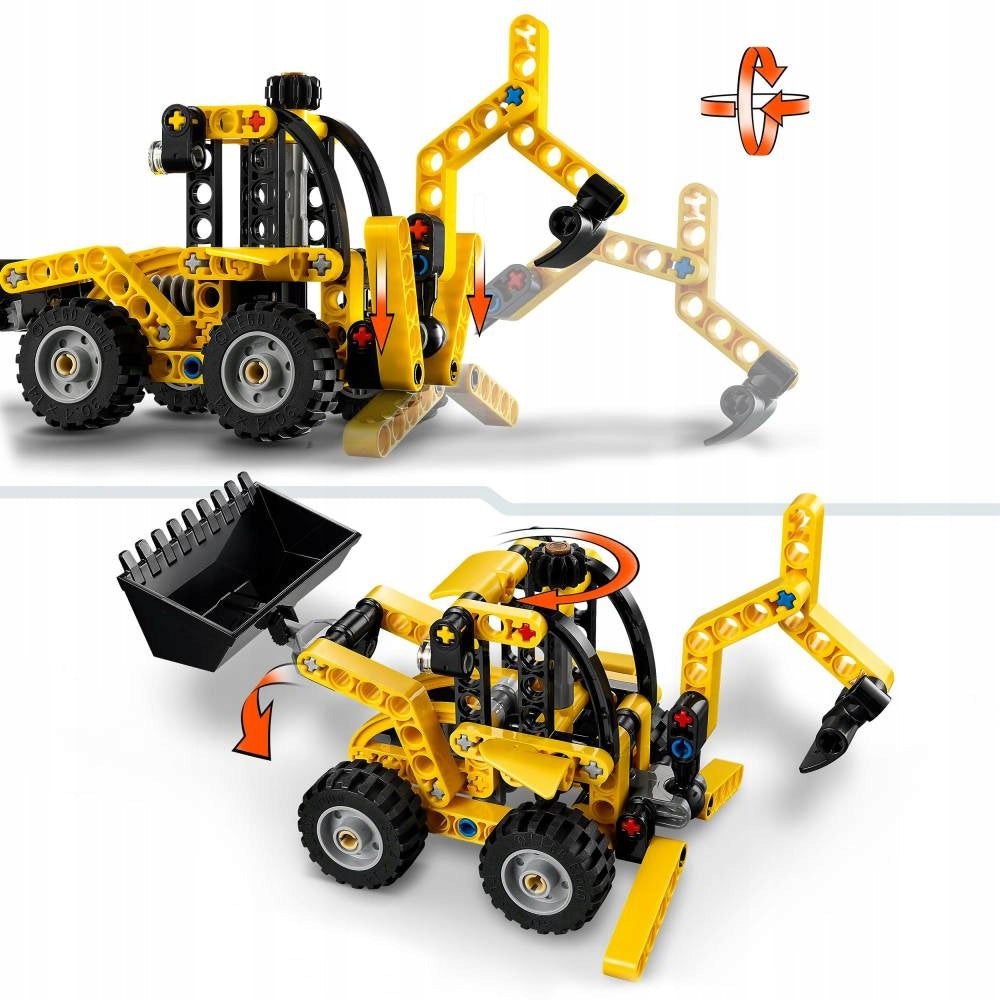 LEGO TECHNIC Ekskavatorius-krautuvu 42197