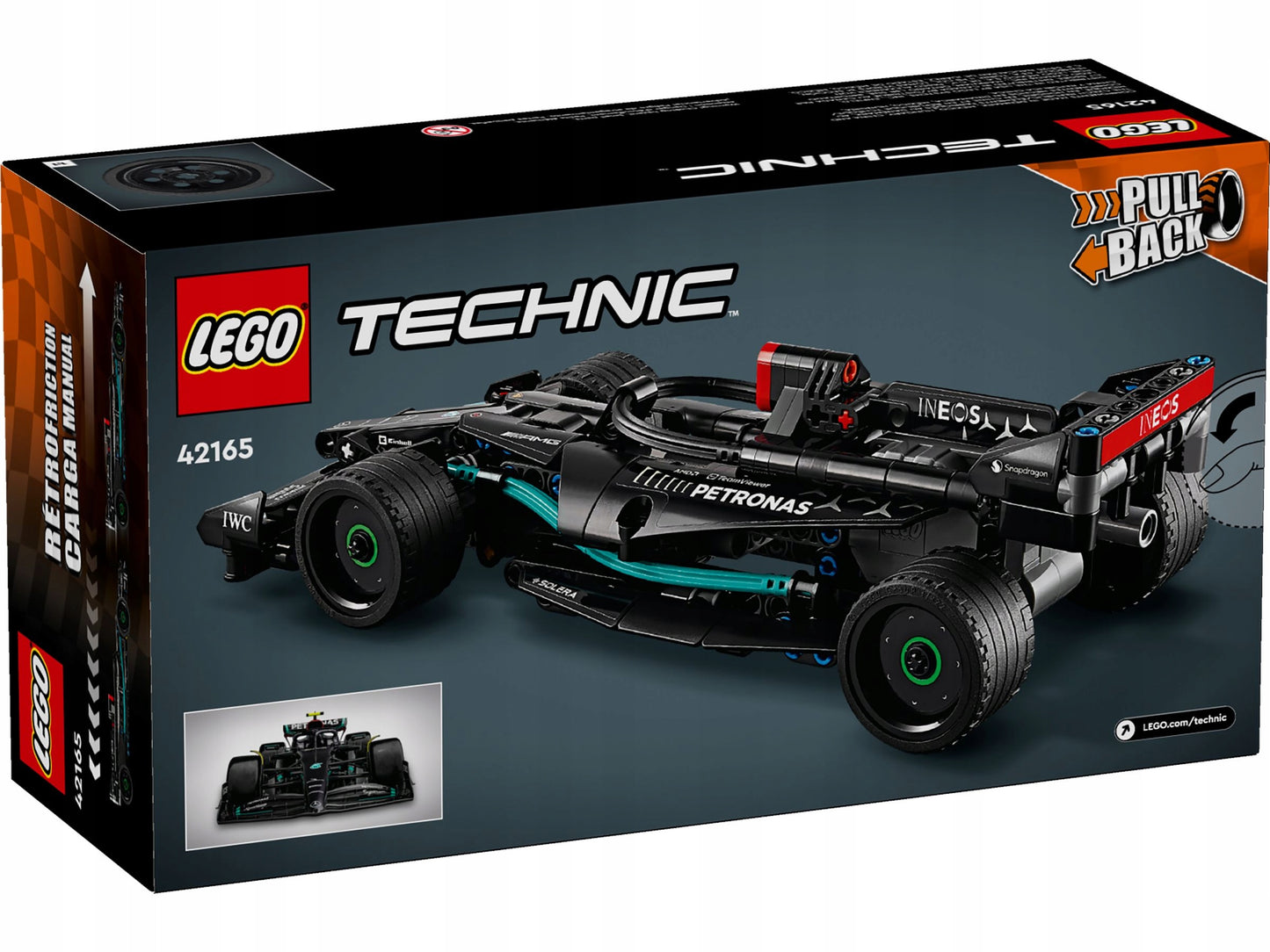 LEGO Technic 42165 Mercedes-AMG F1 W14 E Performance Atitraukiamas