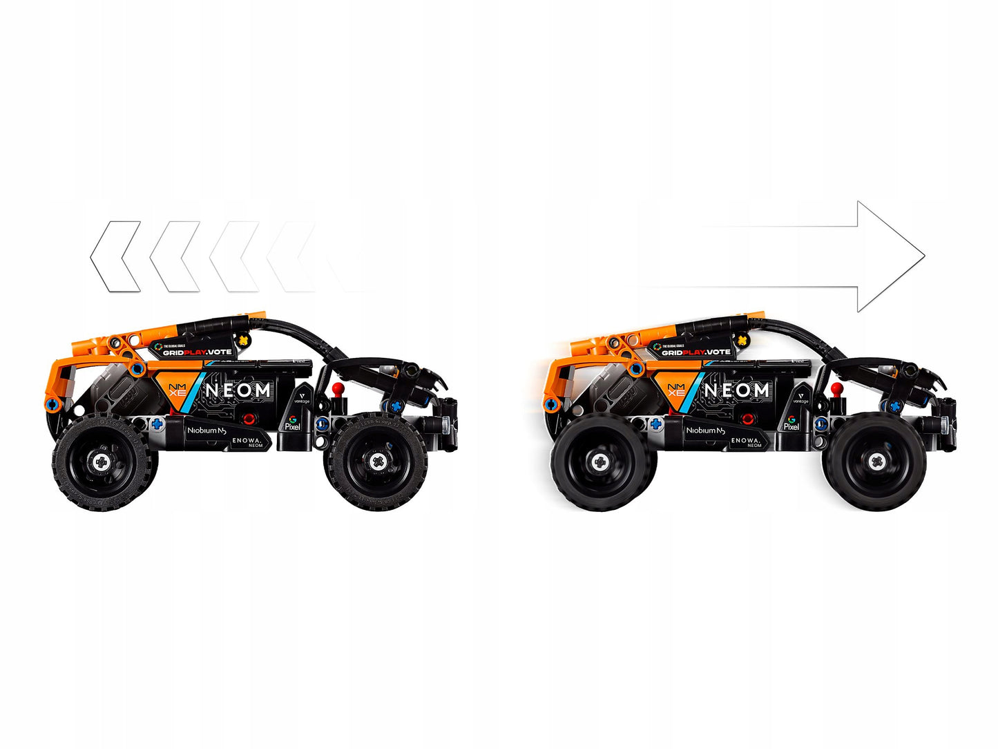 LEGO Technic 42166 NEOM McLaren Extreme E Lenktyninis automobilis