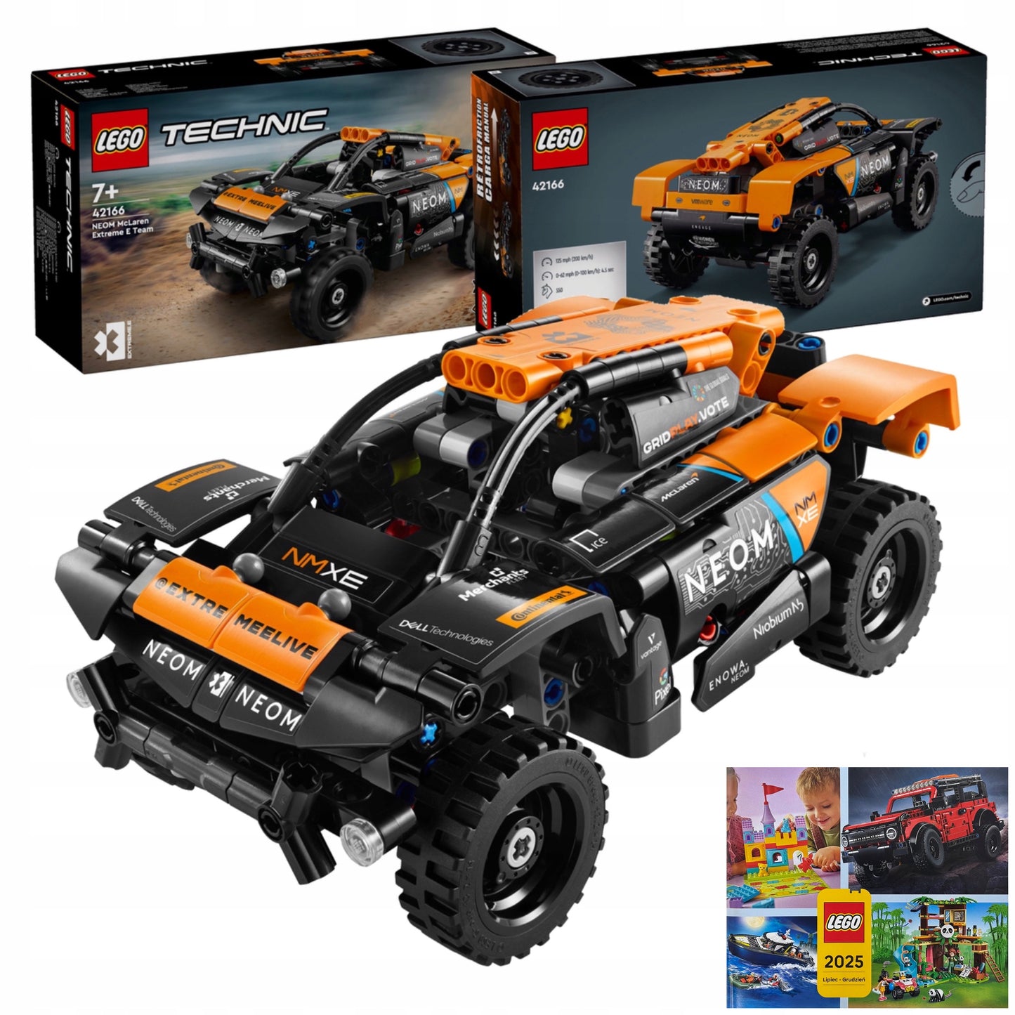 LEGO Technic 42166 NEOM McLaren Extreme E Lenktyninis automobilis