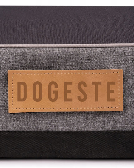 DOGESTE XXL vandeniui atsparus guolis-sofa dideliam šuniui, 118 × 78 cm, su nuimamu užvalkalu ir personalizavimo galimybe