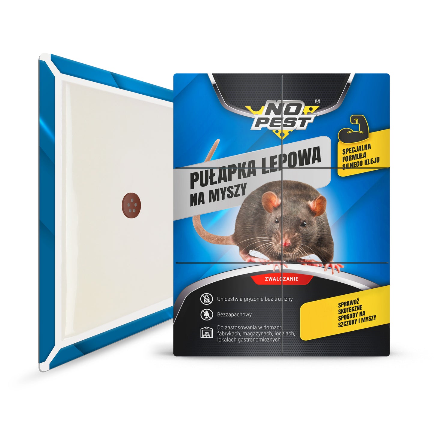 Lipni gaudyklė pelėms, žiurkėms, graužikams NO PEST