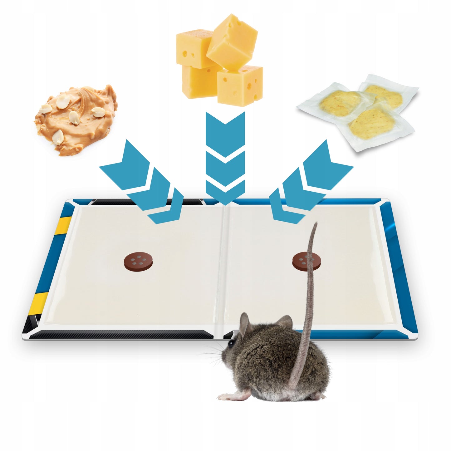 Lipni gaudyklė pelėms, žiurkėms, graužikams NO PEST