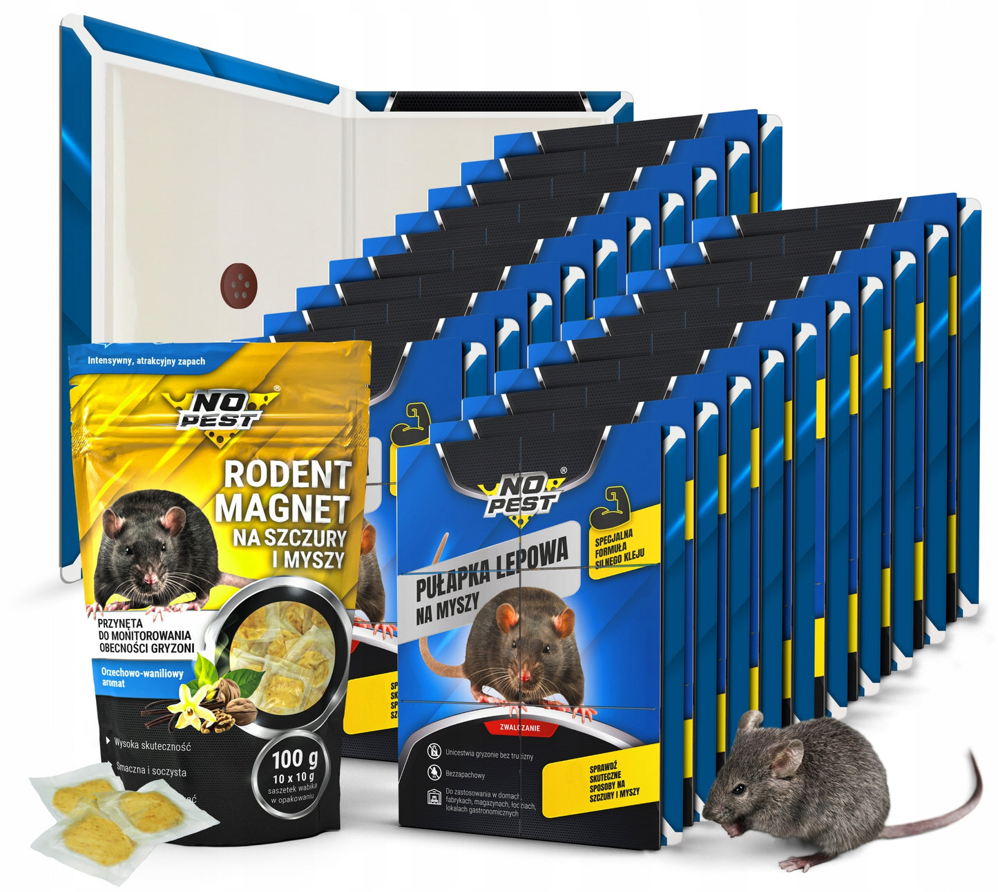 Lipni gaudyklė pelėms, žiurkėms, graužikams NO PEST