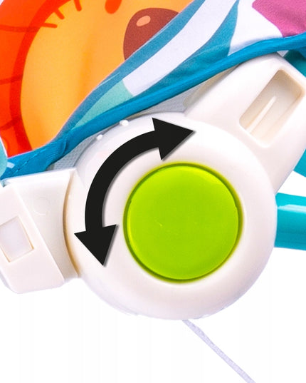 Kūdikio supamas gultukas-čiužinukas, vibruojanti kėdutė, diržai, LEW