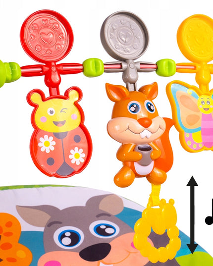 Kūdikio gultukas-supynėlė, kėdutė, vibruojanti sėdynėlė su barškučiais