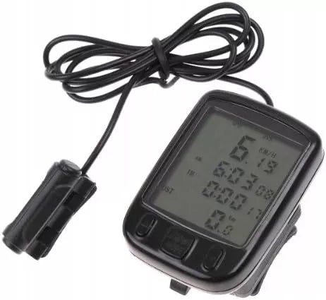 LAZYhome 563A laidinis dviračio kompiuteris su 27 funkcijomis ir LCD ekranu