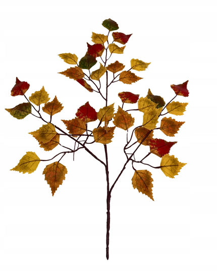 Rudens beržo lapas 60 cm dirbtinis beržas