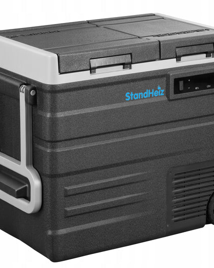 Kompresorinis 60 L turistinis šaldytuvas, dviejų kamerų, kemperinis, 12-230V StandHeiz