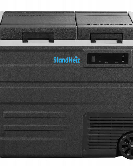 Kompresorinis 60 L turistinis šaldytuvas, dviejų kamerų, kemperinis, 12-230V StandHeiz