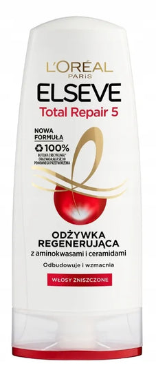 L'Oréal Paris ELSEVE TOTAL REPAIR 5 Keratino kondicionierius pažeistiems plaukams