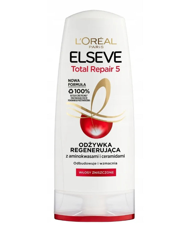 L'Oréal Paris ELSEVE TOTAL REPAIR 5 Keratino kondicionierius pažeistiems plaukams