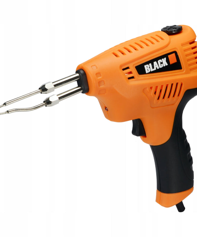 Transformatorinis lituoklis 220W BLACK dėklas LED alavas BLACK TOOLS POLSKA