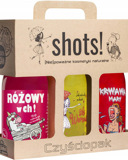 LaQ Dušo želė rinkinys "Czyściopak" moteriškas Shots!