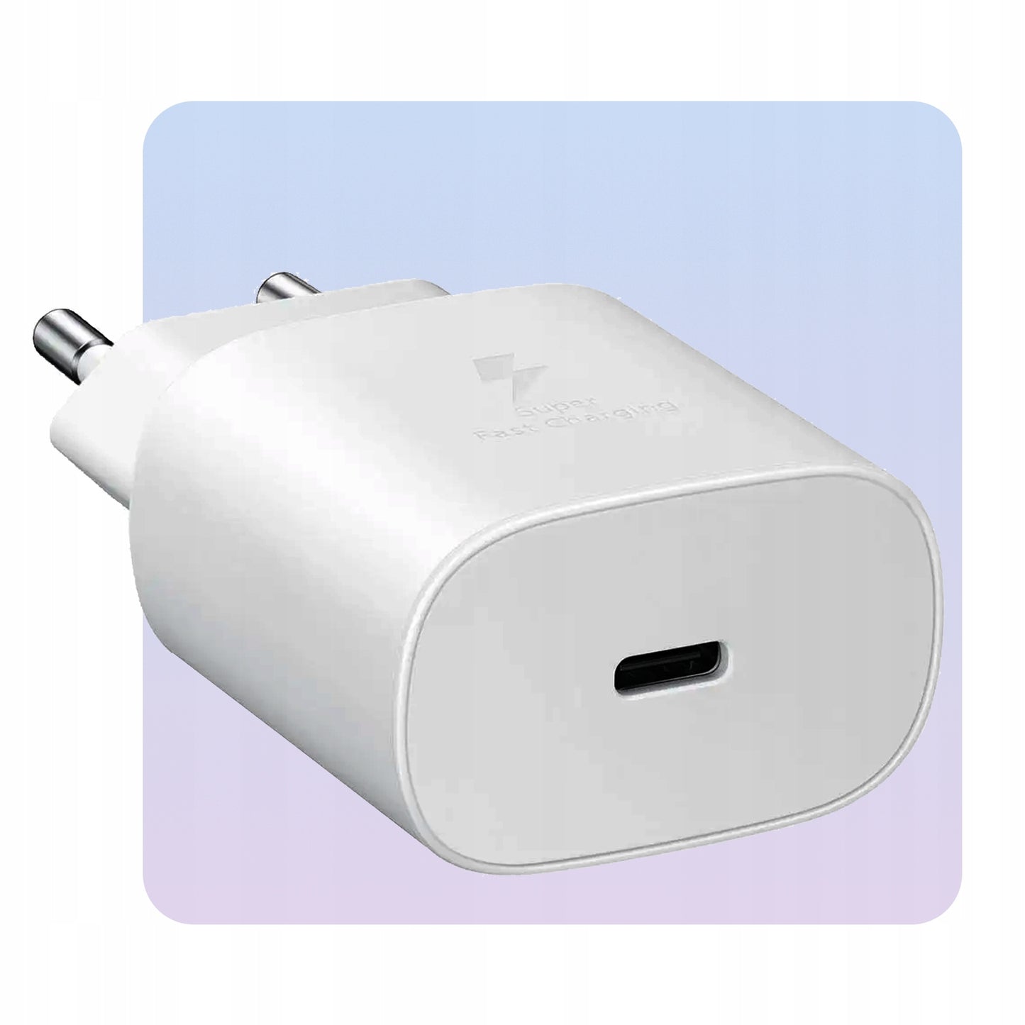 Įkroviklis Samsung 25W (Greitas, Originalus, USB C) + USB C į USB C laidas