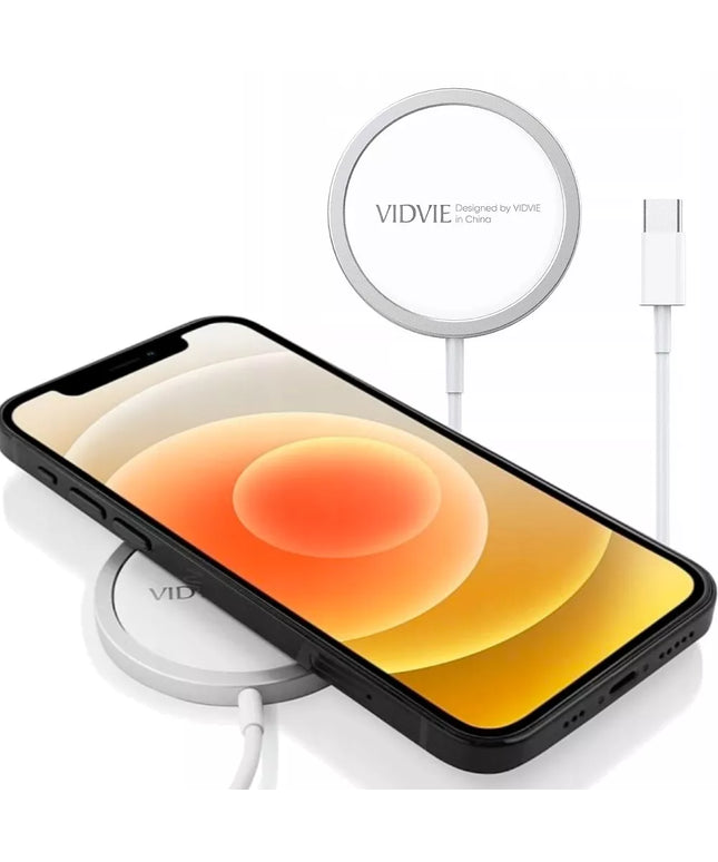 Indukcinis magnetinis įkroviklis MagSafe,  greitas 15W Qi