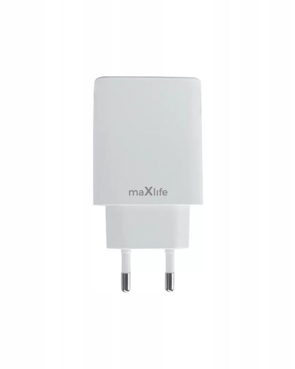 2in1 USB-C USB sieninis įkroviklis, greitas 20W PD QC 3.0 įkroviklis telefonui