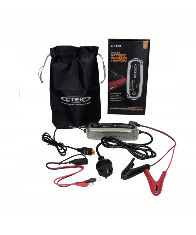 Automatinis akumuliatorių įkroviklis CTEK MXS 5.0, 12 V, 5 A, AGM