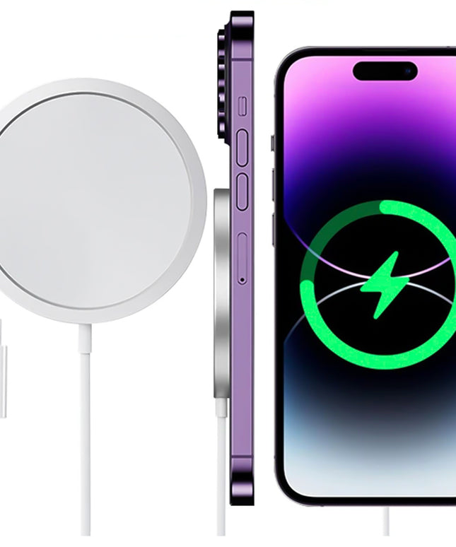 Greitas indukcinis įkroviklis Apple iPhone Magsafe 13/14/15/16/17 PRO 20W