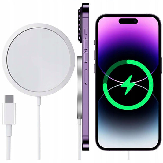 Greitas indukcinis įkroviklis Apple iPhone Magsafe 13/14/15/16/17 PRO 20W