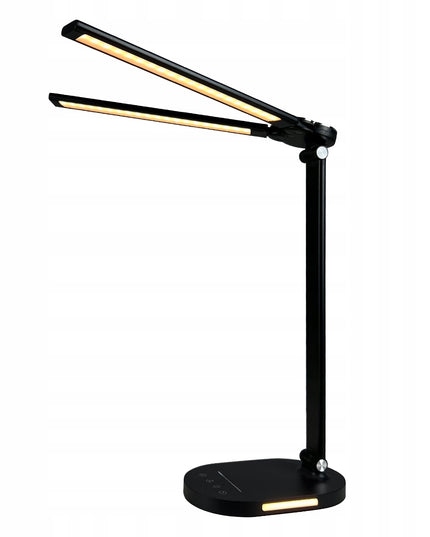 Galinga 8W dviguba LED stalinė lempa su daug spalvų, pritemdoma, aukštos kokybės