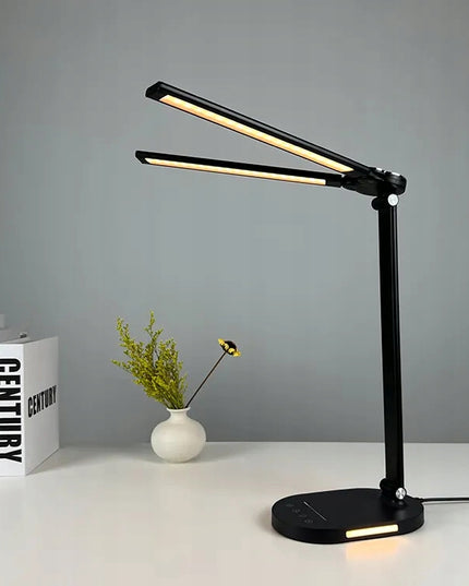 Galinga 8W dviguba LED stalinė lempa su daug spalvų, pritemdoma, aukštos kokybės