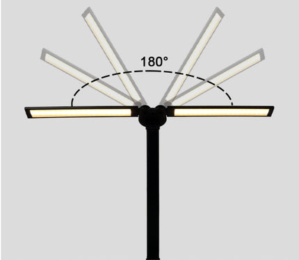 Galinga 8W dviguba LED stalinė lempa su daug spalvų, pritemdoma, aukštos kokybės