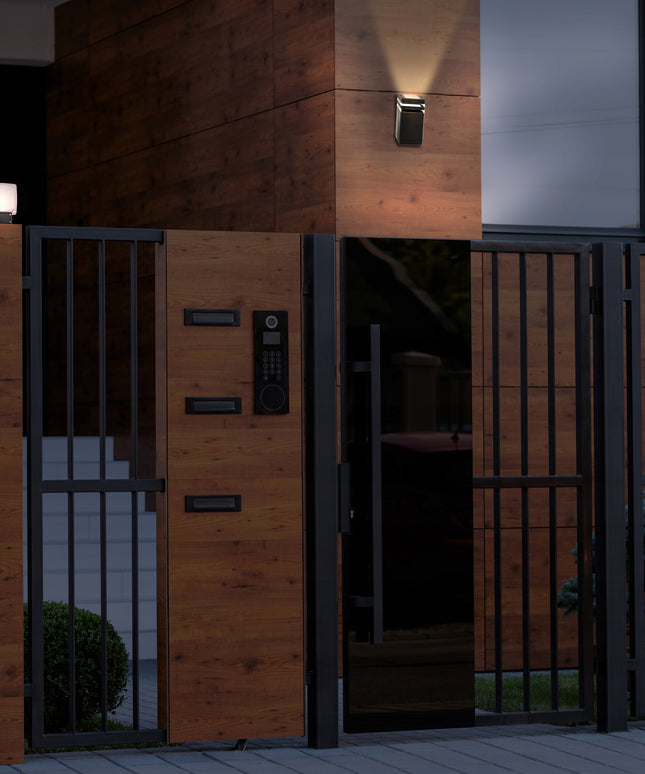 Lauko fasado sieninis LED šviestuvas 1xGU10 IP44