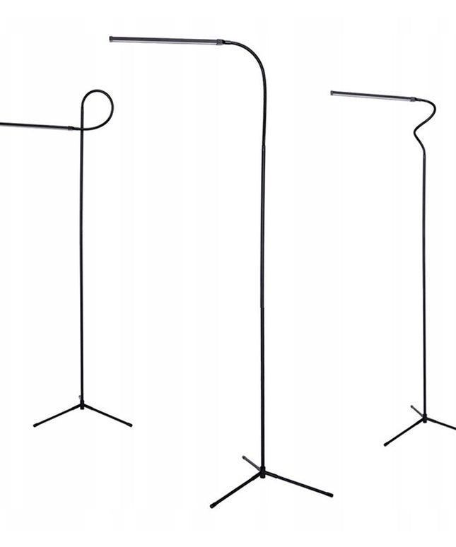 Kosmetinis LED šviestuvas 3in1, stovintis/stalinis, lankstus, blakstienoms ir nagams