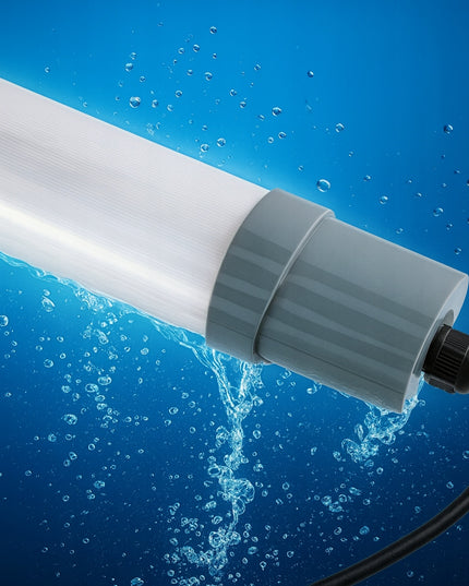 LED lempa 120cm 36W 3000lm Hermetiškas šviestuvas IP65 Garažui, dirbtuvėms 4x