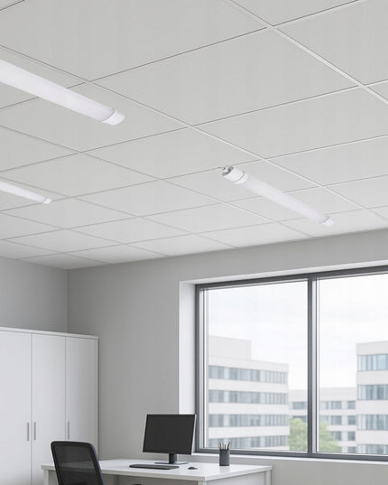 120 cm LED lempa Hermetiškas PANEL Šviestuvas 36W IP65 Garažui, dirbtuvėms 4500K
