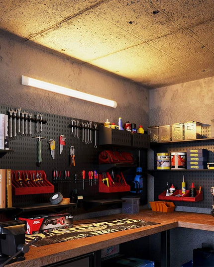 LED lempa garažui 20W 60cm, neutrali spalva 4000K, 2400Lm, dirbtuvių, 230V