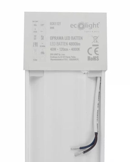 LED lempa garažui 40W 120cm Neutrali spalva 4000K 4800Lm Pramoninė 230V