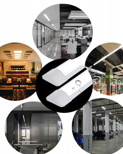 LED lempa garažui 40W 120cm Neutrali spalva 4000K 4800Lm Pramoninė 230V