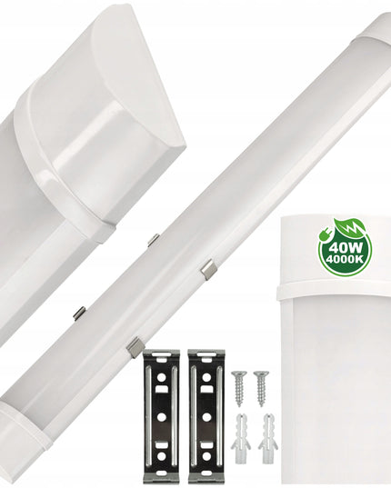 LED lempa garažui 40W 120cm Neutrali spalva 4000K 4800Lm Pramoninė 230V