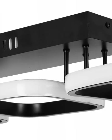 Modernus juodas Smartled LED lubinis šviestuvas 30W