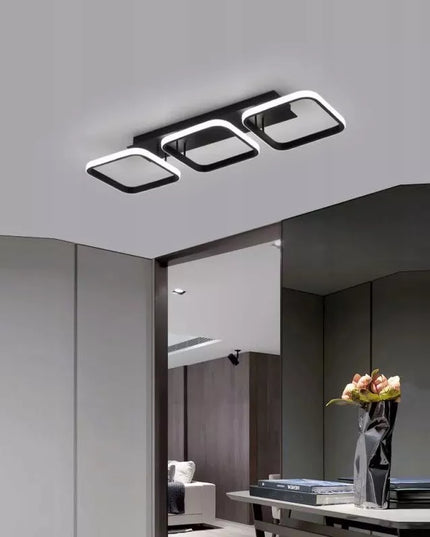Modernus juodas Smartled LED lubinis šviestuvas 30W
