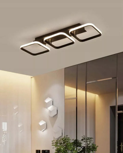 Modernus juodas Smartled LED lubinis šviestuvas 30W