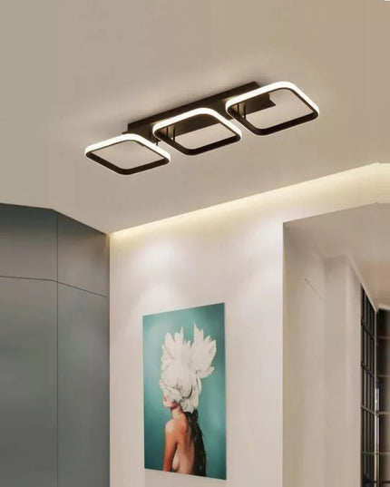 Modernus juodas Smartled LED lubinis šviestuvas 30W