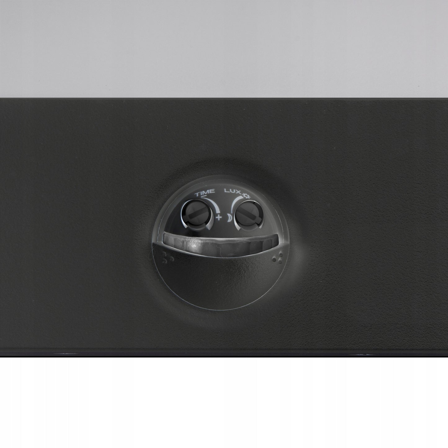 Lauko sieninė LED lempa su judesio ir prieblandos jutikliu, IP65, 15W, pilka