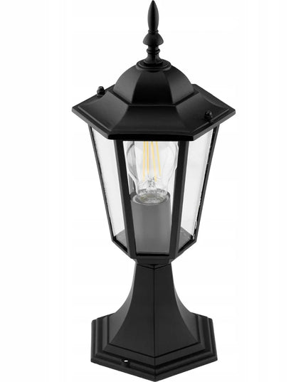 Lauko LED sodo šviestuvas E27 pastatomas žibintas stulpas 39 cm